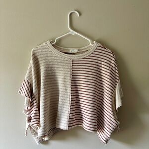 Bucket List - Terry Knit Crop Top - M